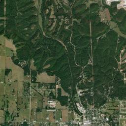 Gravette High Resolution Satellite Map