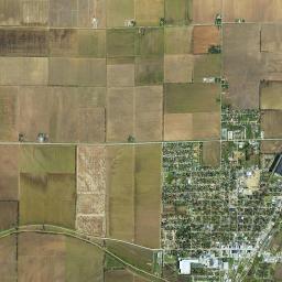 Portageville High Resolution Satellite Map