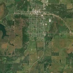 Hominy High Resolution Satellite Map