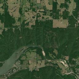 Aerial view of Lake Spavinaw