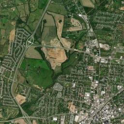 Gallatin High Resolution Satellite Map