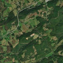 Aerial view of Straight Creek Mines