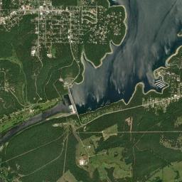 Bull Shoals High Resolution Satellite Map