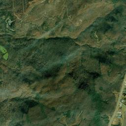 Aerial view of Carpenter Hollow and Buffalo Cove