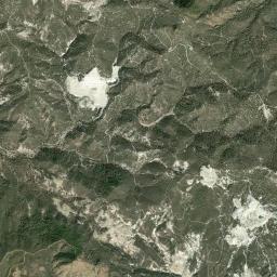 Aerial view of Benitoite Gem Mine