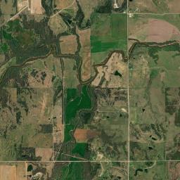 Pawnee County High Resolution Satellite Map