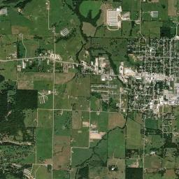 Green Forest High Resolution Satellite Map