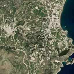 Faliraki High Resolution Satellite Map