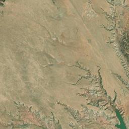 Aerial view of Ghost Ranch