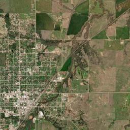 Perry High Resolution Satellite Map