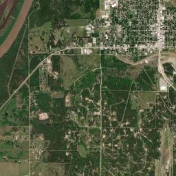 318 South Broadway Street, Cleveland, OK Satellite Map