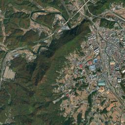 Okcheon High Resolution Satellite Map