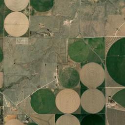 Hansford County High Resolution Satellite Map