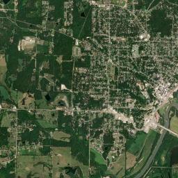 Pocahontas High Resolution Satellite Map