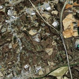 Elkin High Resolution Satellite Map