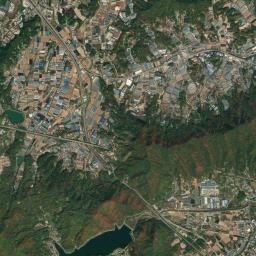 Okcheon-gun High Resolution Satellite Map
