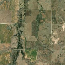 Ellis County High Resolution Satellite Map