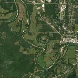 Yellville High Resolution Satellite Map