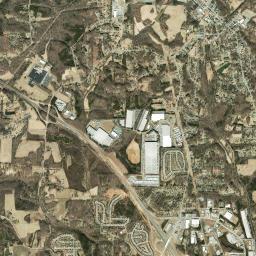 Rural Hall High Resolution Satellite Map