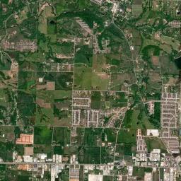 Elm Springs High Resolution Satellite Map