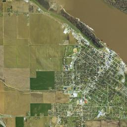 Caruthersville High Resolution Satellite Map