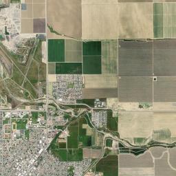 Coalinga High Resolution Satellite Map