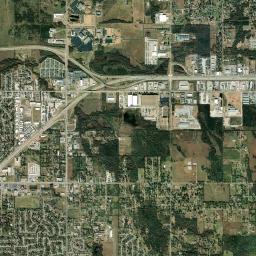 775-855 North 153rd East Avenue, Tulsa Satellite Map