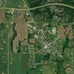 Inola High Resolution Satellite Map