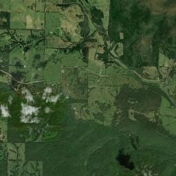 Aerial view of Clabber Creek