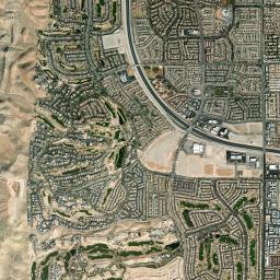 Summerlin South High Resolution Satellite Map