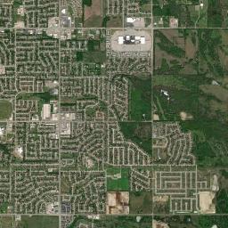 Tulsa, OK locator map