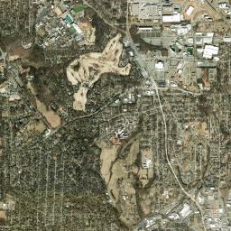 Forsyth County High Resolution Satellite Map