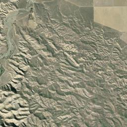 Aerial view of Jacolitos Canyon