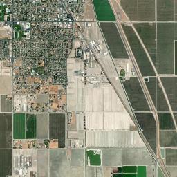 Corcoran High Resolution Satellite Map