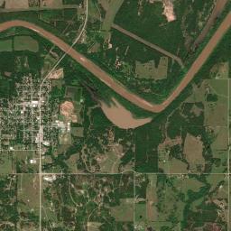 Oilton High Resolution Satellite Map