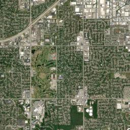 5237 South Irvington Avenue Tulsa OK Satellite Map