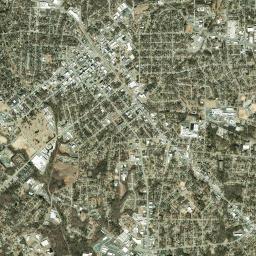 Burlington High Resolution Satellite Map