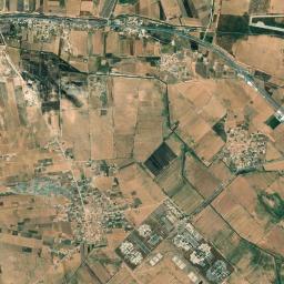 Manbij District High Resolution Satellite Map