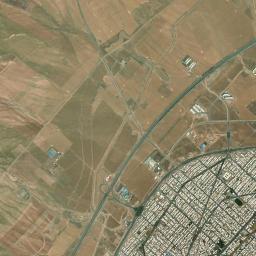 Takestan High Resolution Satellite Map