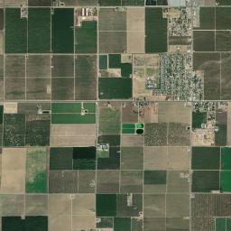 Poplar-Cotton Center High Resolution Satellite Map