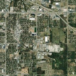 Broken Arrow High Resolution Satellite Map