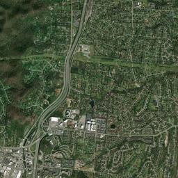 Brentwood High Resolution Satellite Map