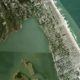 Kitty Hawk High Resolution Satellite Map