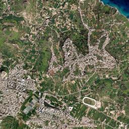 Xewkija High Resolution Satellite Map