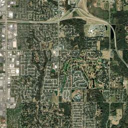 12002 East 101st Street Broken Arrow OK Satellite Map