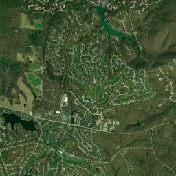 Fairfield Glade High Resolution Satellite Map