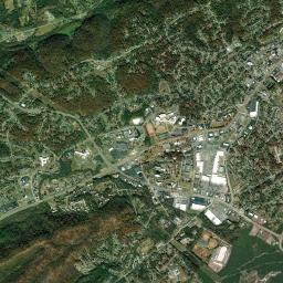 Oak Ridge High Resolution Satellite Map