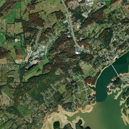Dandridge High Resolution Satellite Map