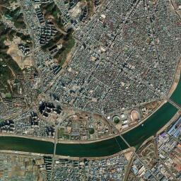 Pohang High Resolution Satellite Map