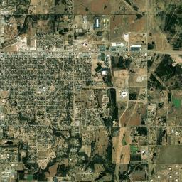 Cushing High Resolution Satellite Map